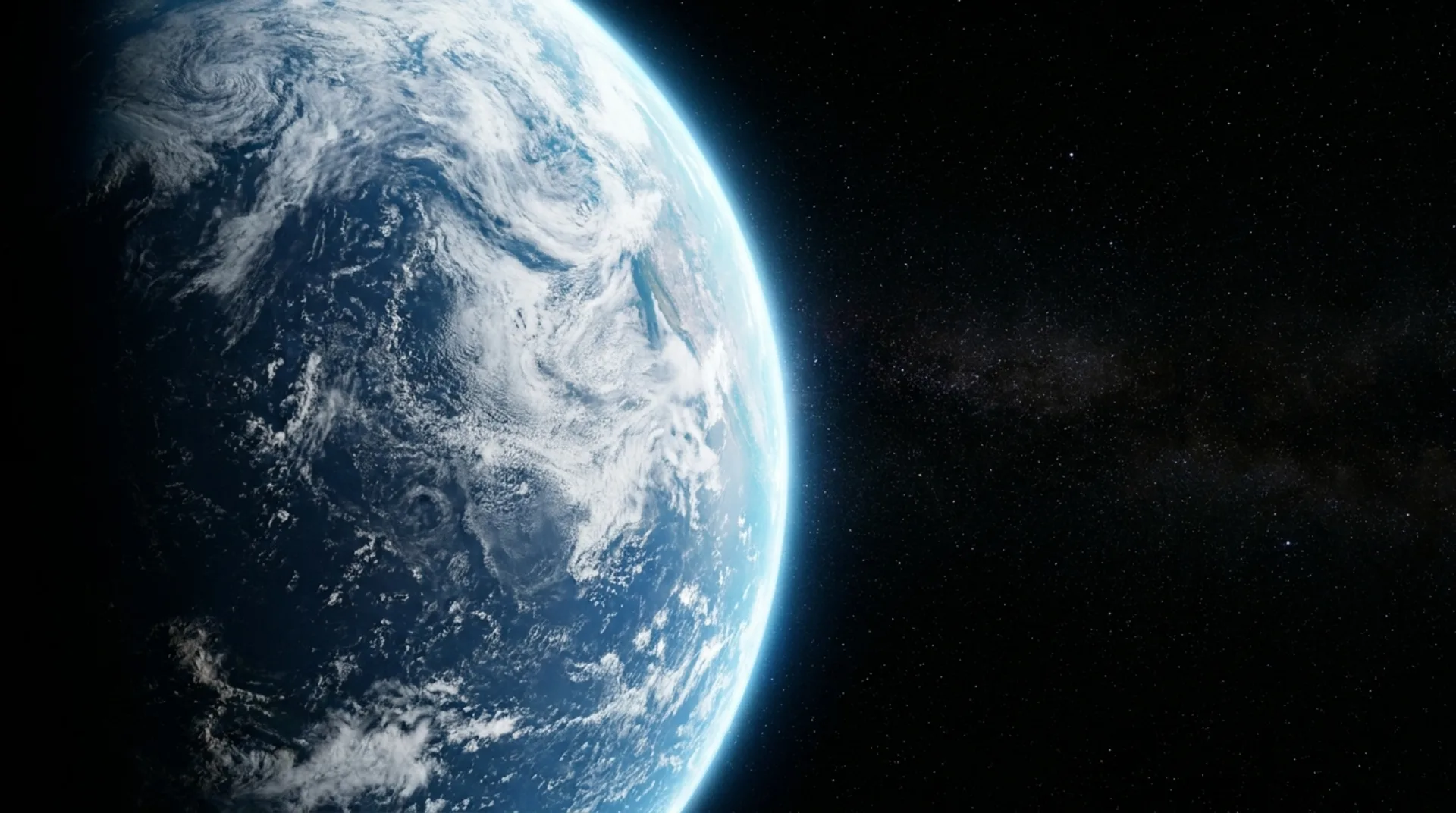 Earth from orbit