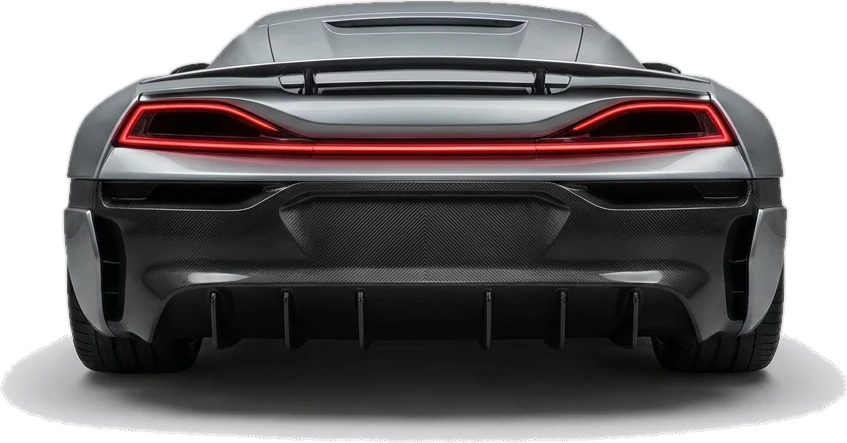 Tesla Roadster rear view