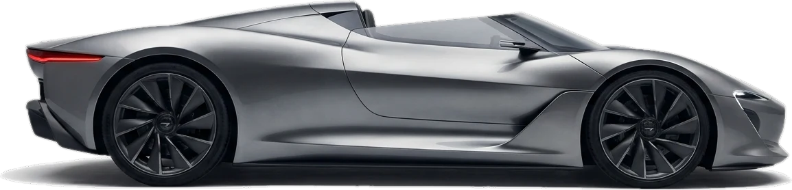Tesla Roadster side profile